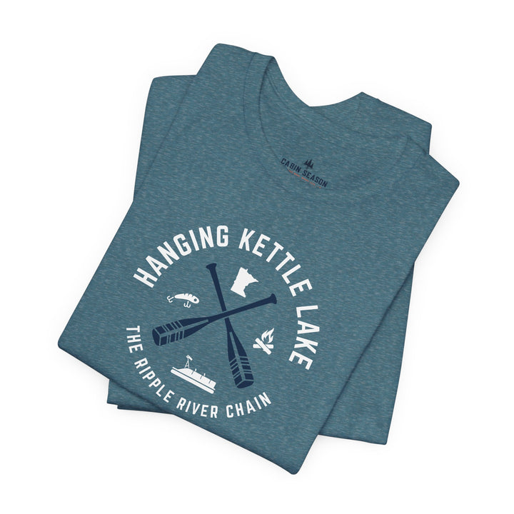 Hanging Kettle Lake - Ripple River Chain Tee