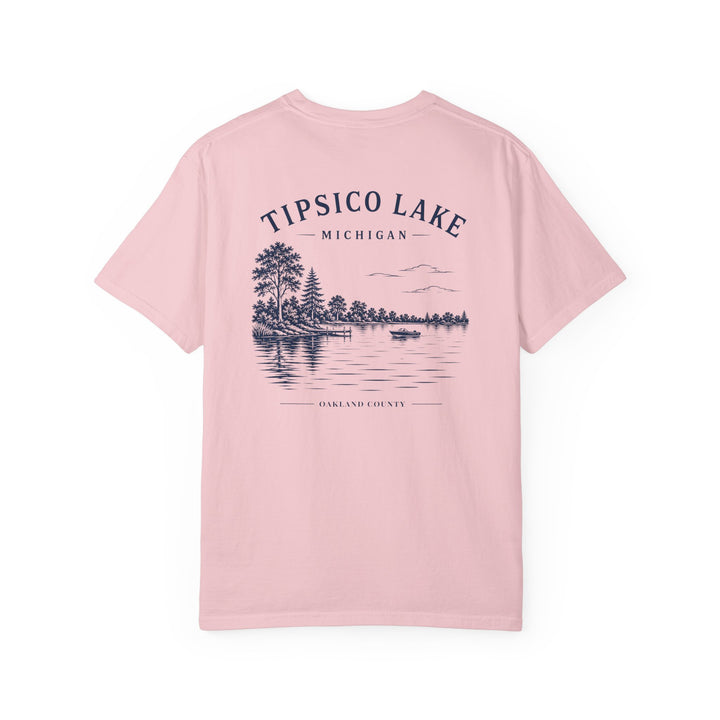 Tipsico Lake Tee — Michigan Lakeside Cabin Vintage Graphic Tee