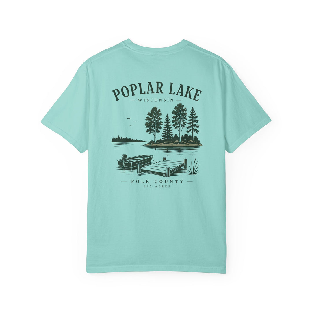 Poplar Lake T-Shirt — Scenic Wisconsin Lake Graphic Tee