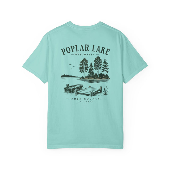 Poplar Lake T-Shirt — Scenic Wisconsin Lake Graphic Tee
