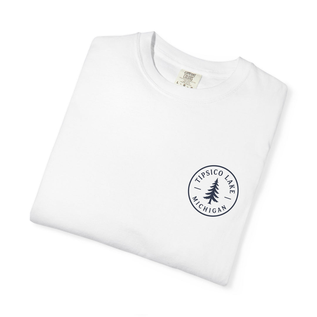 Tipsico Lake Tee — Michigan Lakeside Cabin Vintage Graphic Tee