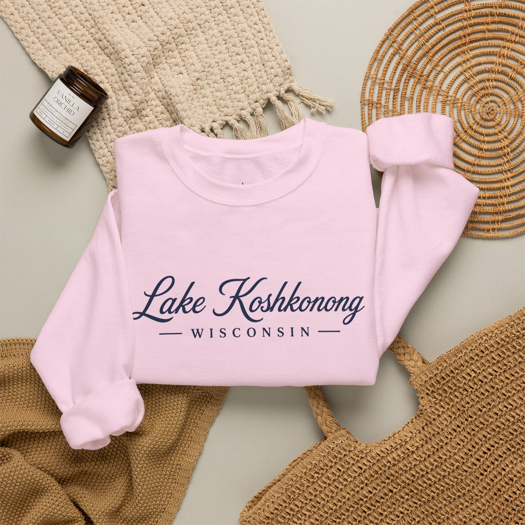 Lake Koshkonong Wisconsin Crewneck Sweatshirt