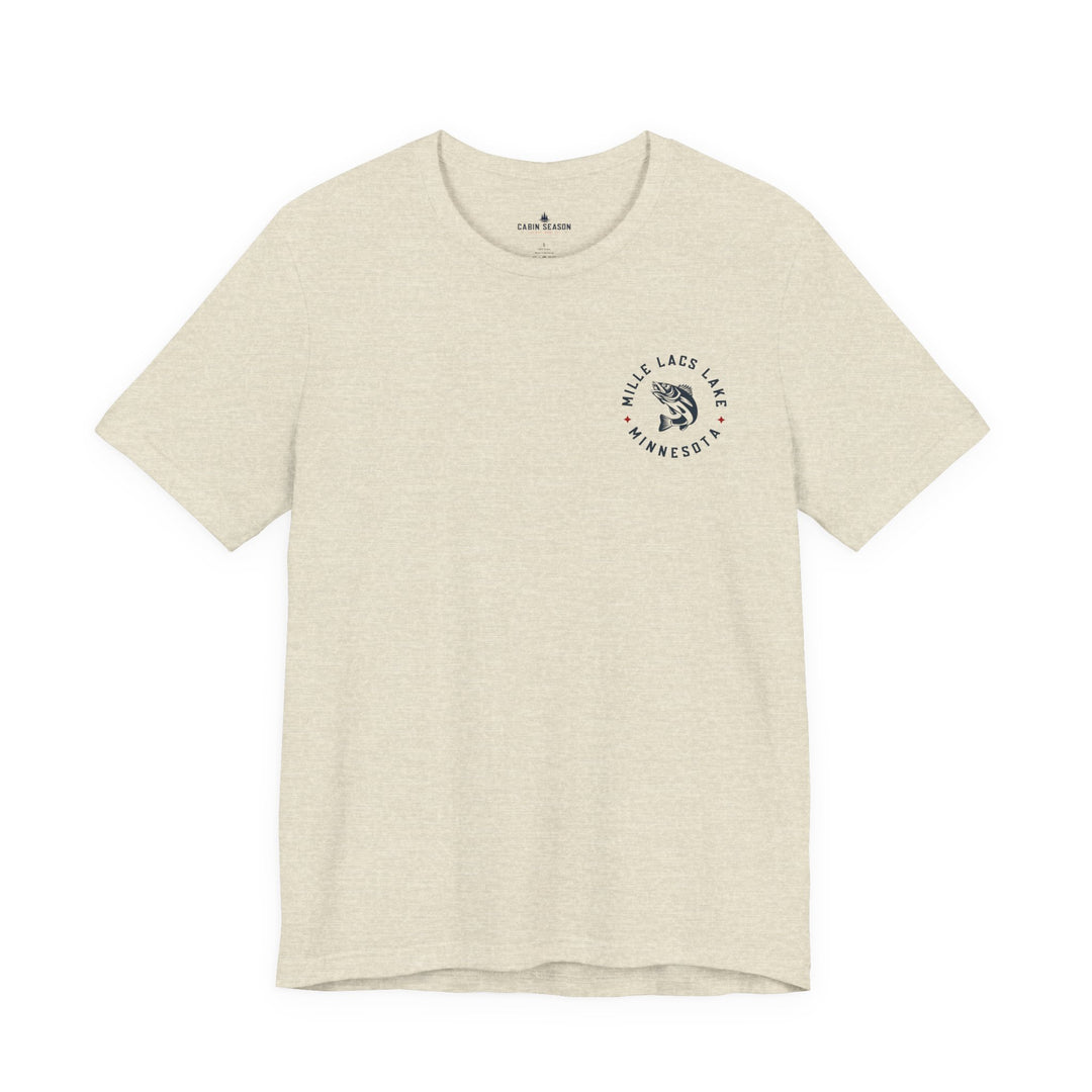 Mille Lacs Lake - Big Water Big Stories Tee