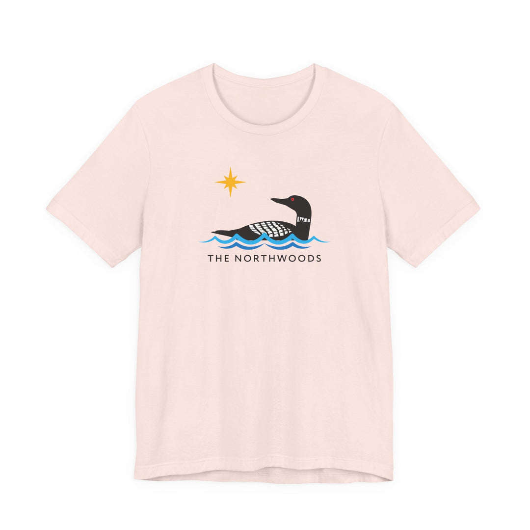 Wisconsin Northwoods Loon Tee