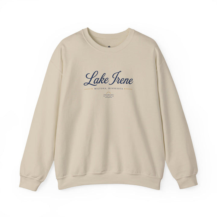 Lake Irene Miltona, Minnesota Crewneck Sweatshirt