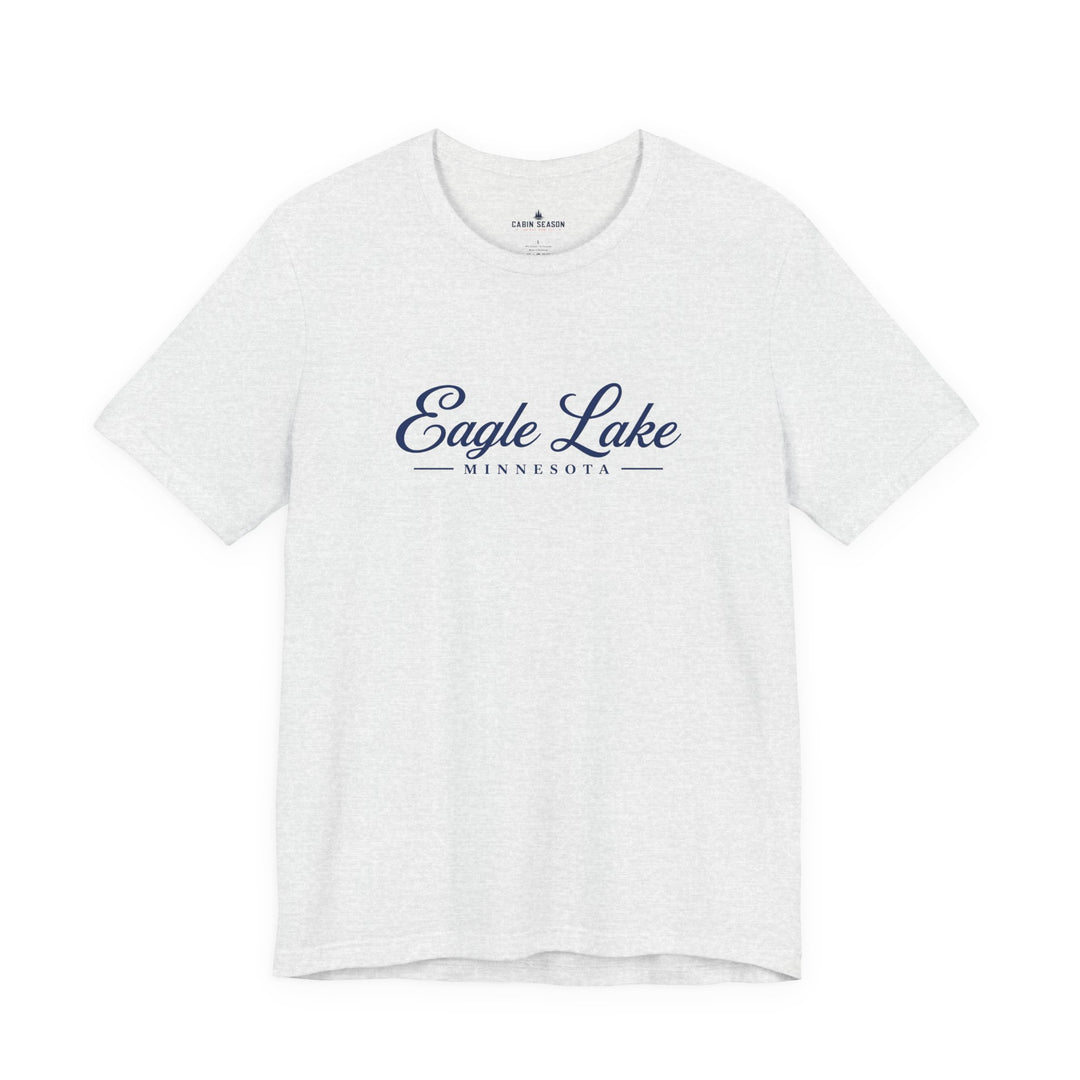 Eagle Lake Minnesota Script Tee