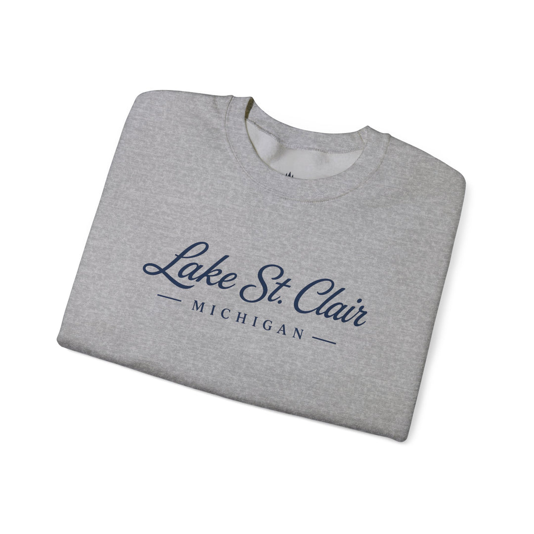 Lake St. Clair Michigan Crewneck Sweatshirt