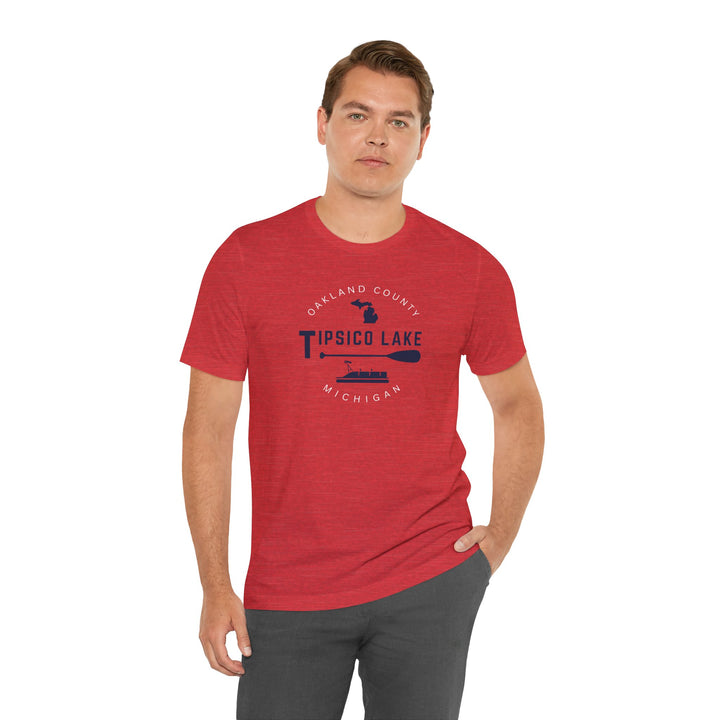 Tipsico Lake Tee — Oakland County Michigan Lake Shirt