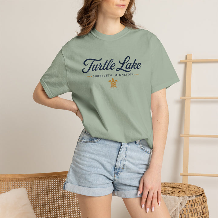 Turtle Lake Tee - Shoreview, MN Script Shirt