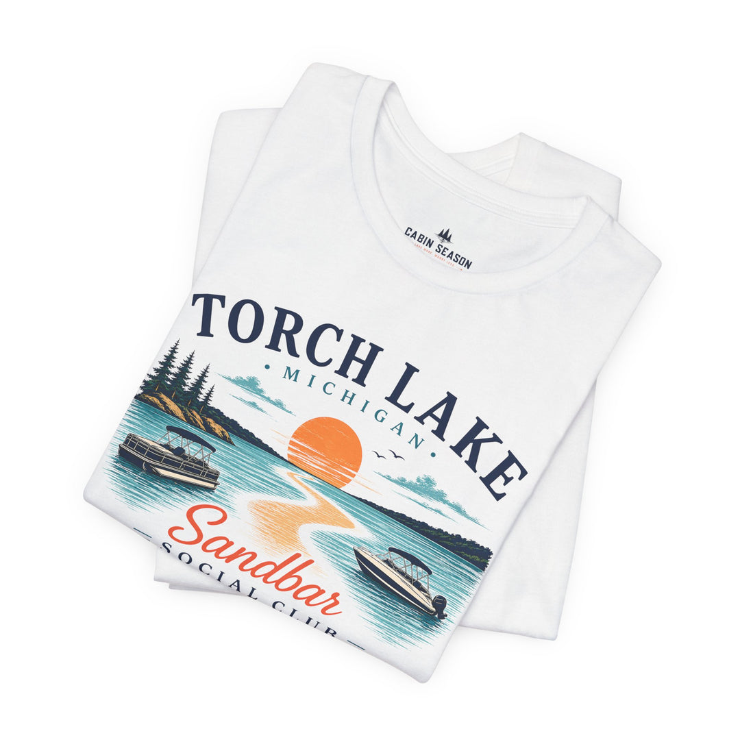 Torch Lake Sandbar Social Club T-Shirt