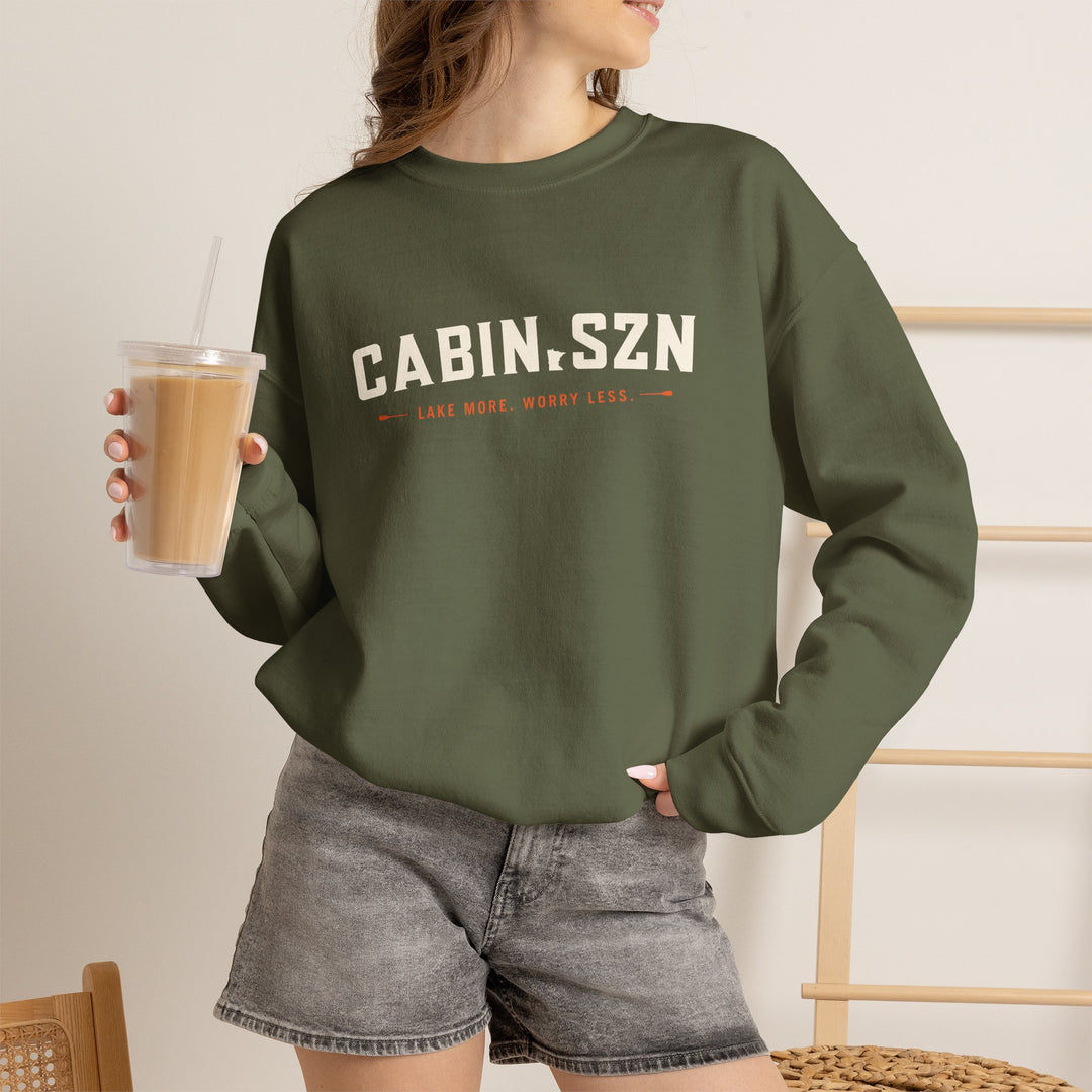 Minnesota Cabin SZN Crewneck Sweatshirt