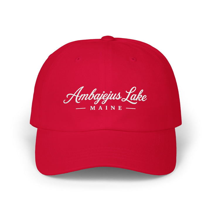 Ambajejus Lake Hat – Vintage Maine Embroidered Hat