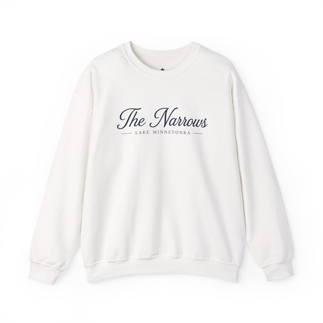 The Narrows Crewneck Sweatshirt - Lake Minnetonka Script Pullover