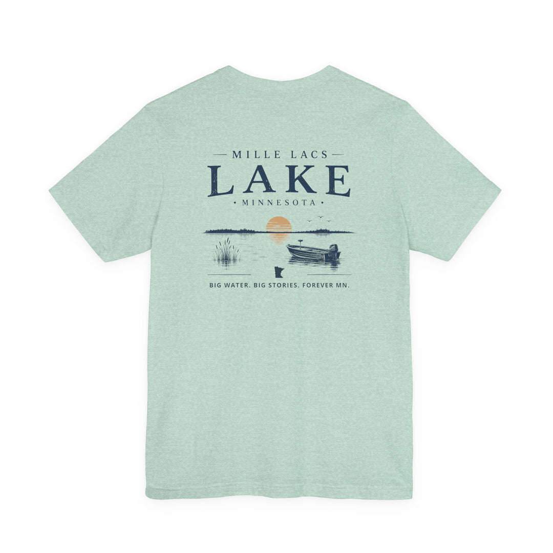 Mille Lacs Lake - Big Water Big Stories Tee