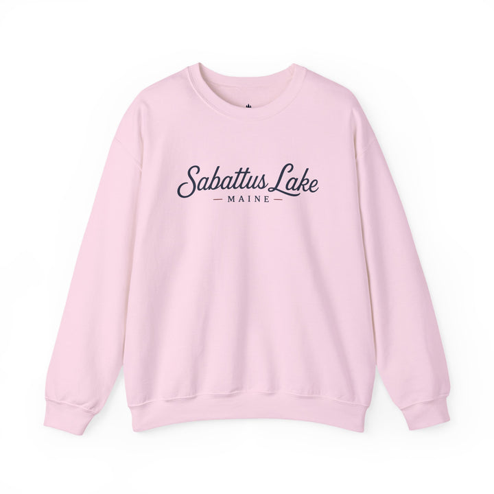 Sabattus Lake Maine Crewneck Sweatshirt