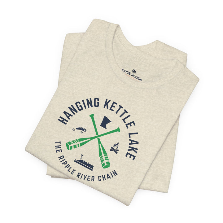Hanging Kettle Lake - Ripple River Chain Tee