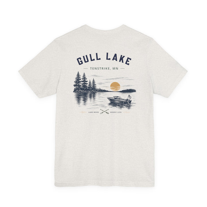 Gull Lake Tenstrike, MN Shirt -  Lake More Worry Less Tee