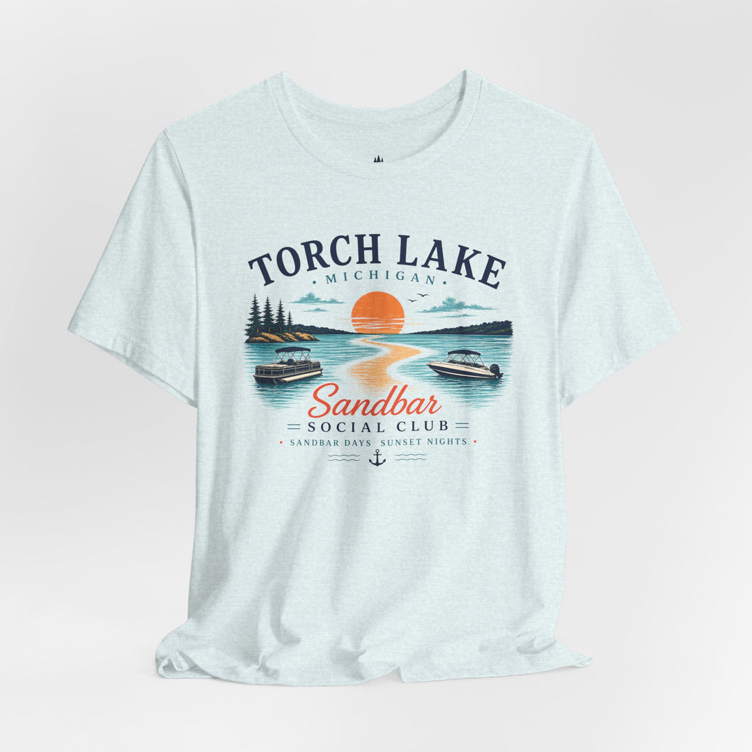 Torch Lake Sandbar Social Club T-Shirt