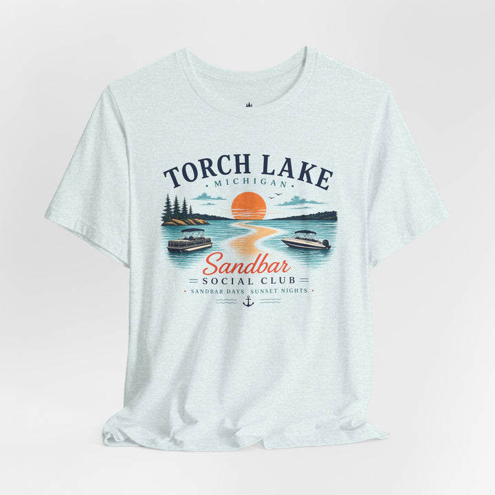Torch Lake Sandbar Social Club T-Shirt