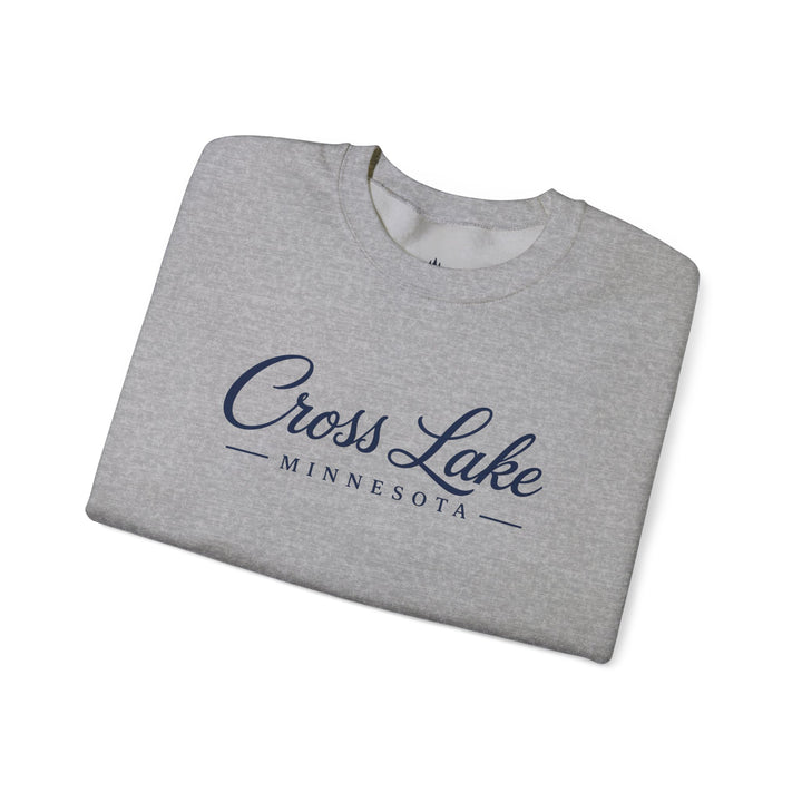 Cross Lake Minnesota Crewneck Sweatshirt
