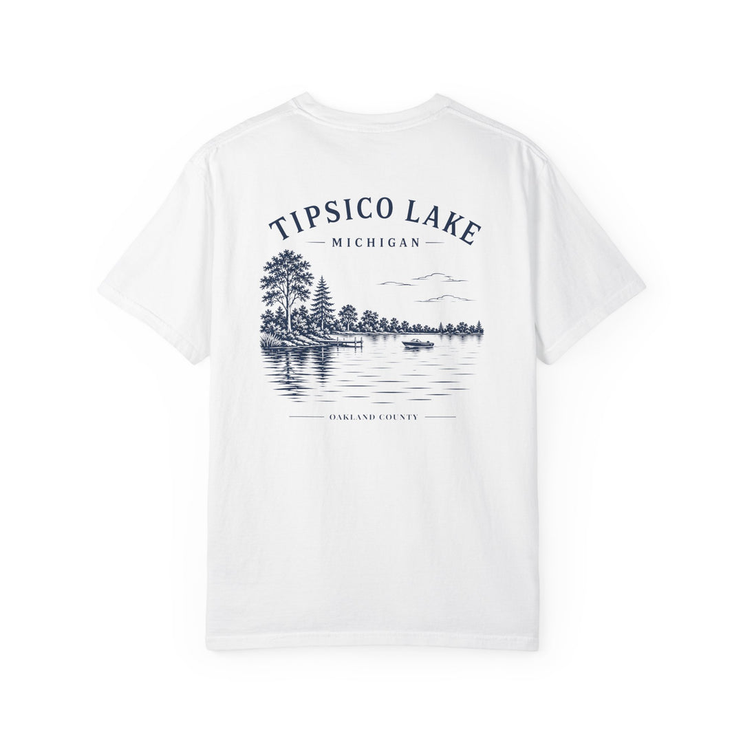 Tipsico Lake Tee — Michigan Lakeside Cabin Vintage Graphic Tee
