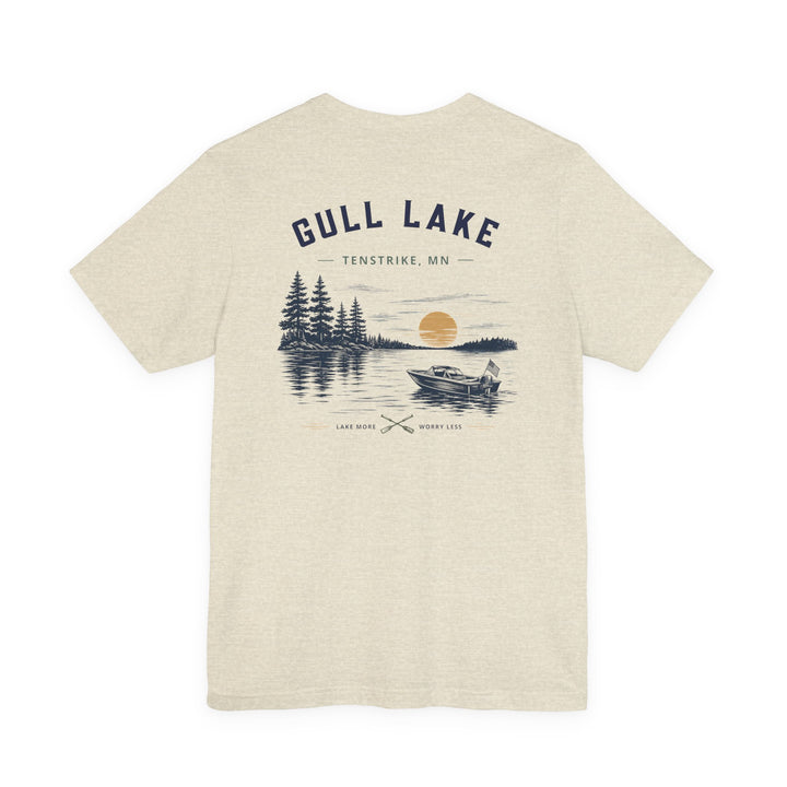 Gull Lake Tenstrike, MN Shirt -  Lake More Worry Less Tee
