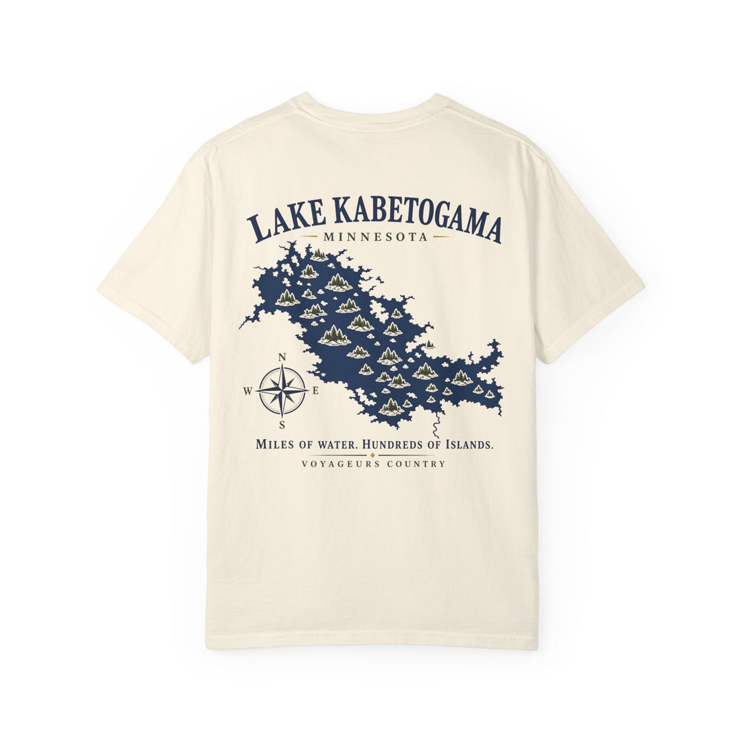 Lake Kabetogama Tee — "Miles of Water, Hundreds of Islands" Voyager National Park Shirt