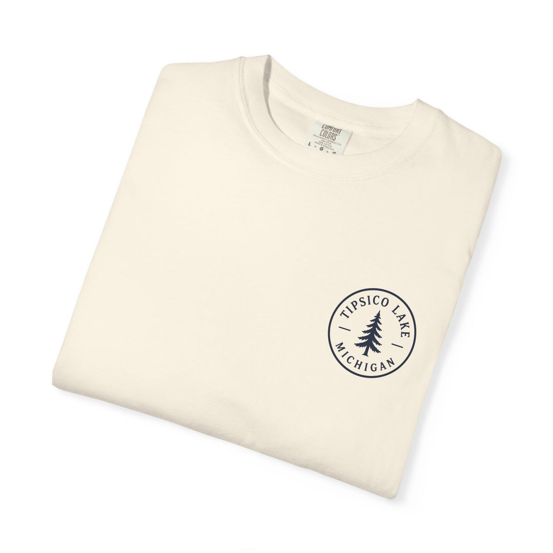 Tipsico Lake Tee — Michigan Lakeside Cabin Vintage Graphic Tee