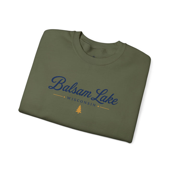 Balsam Lake Wisconsin Crewneck Sweatshirt