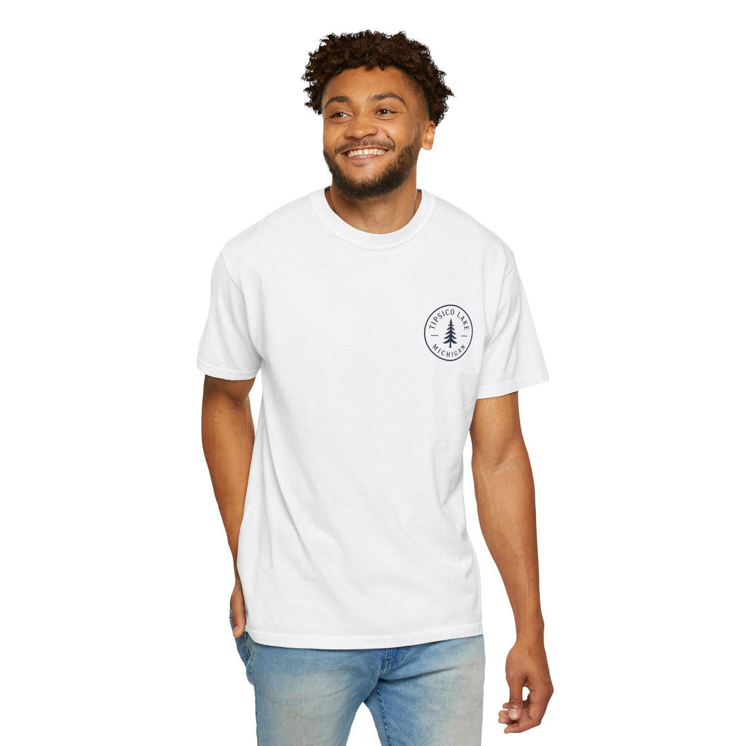 Tipsico Lake Tee — Michigan Lakeside Cabin Vintage Graphic Tee