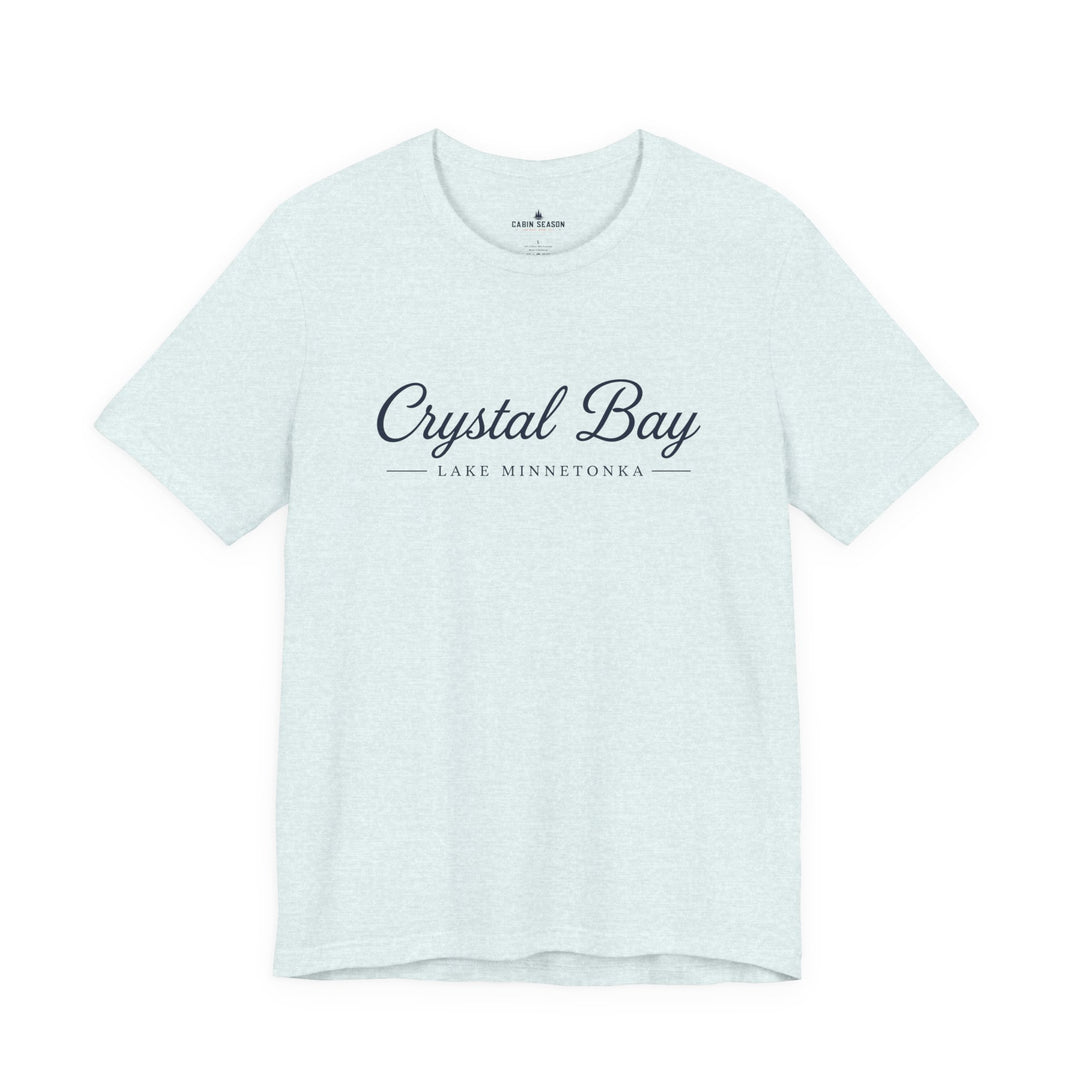 Crystal Bay Lake Minnetonka Tee - Lake Minnetonka Script T‑Shirt
