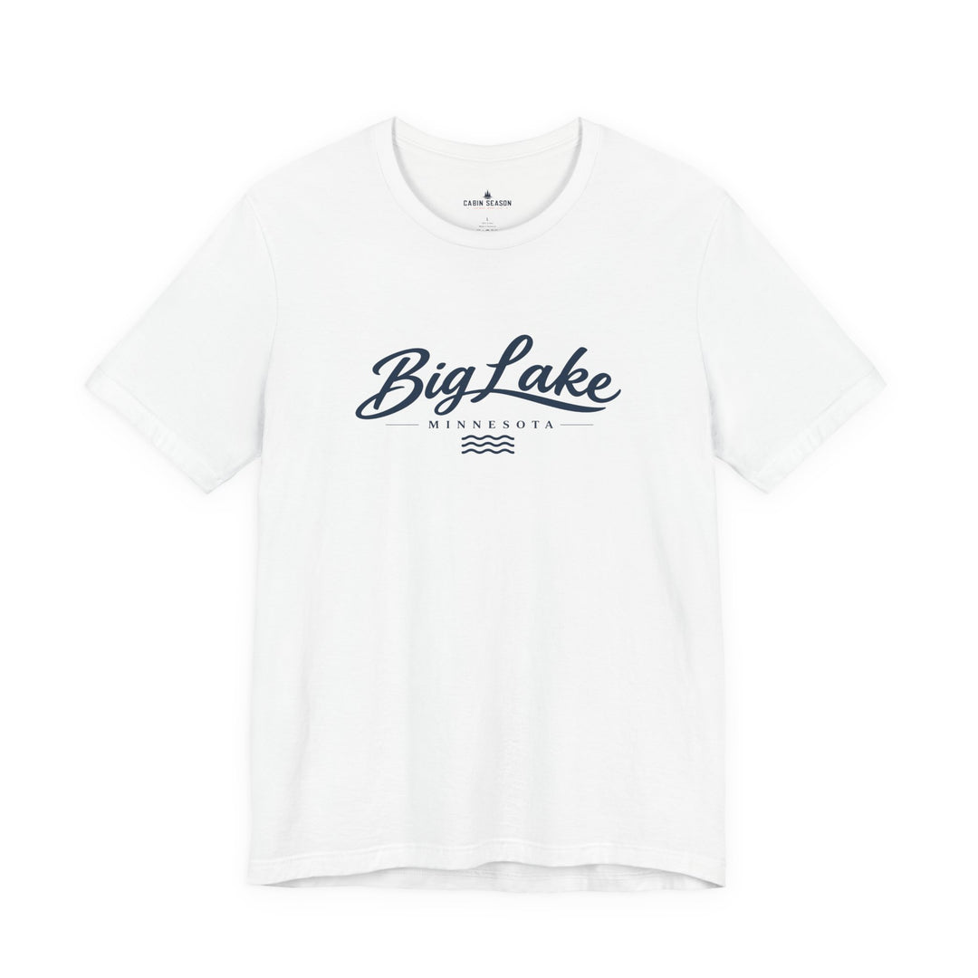 Big Lake Minnesota T-Shirt - Big Lake Script Tee