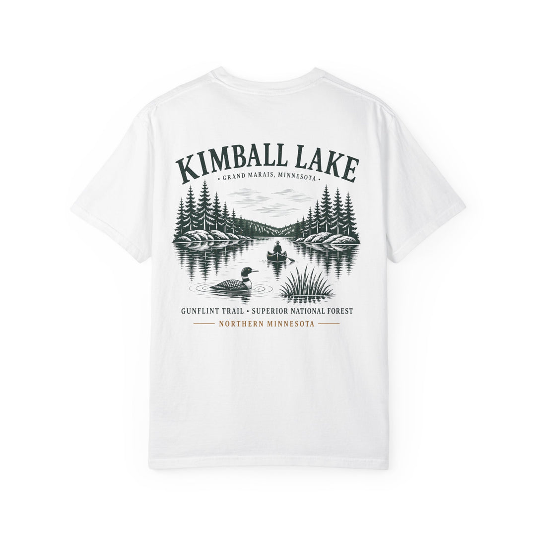 Kimball Lake T‑Shirt — Gunflint Trail Minnesota Lake Tee