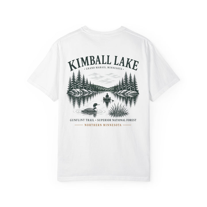 Kimball Lake T‑Shirt — Gunflint Trail Minnesota Lake Tee