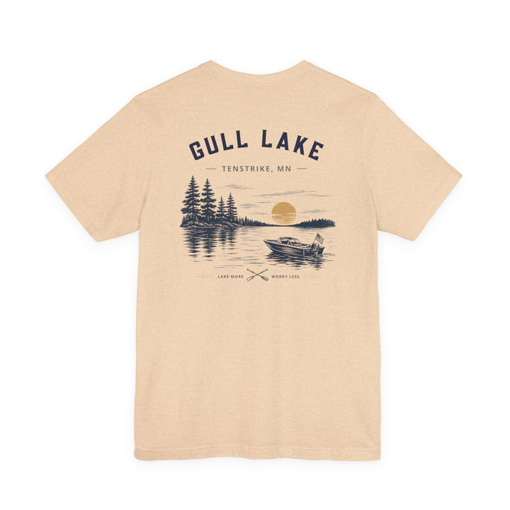 Gull Lake Tenstrike, MN Shirt -  Lake More Worry Less Tee