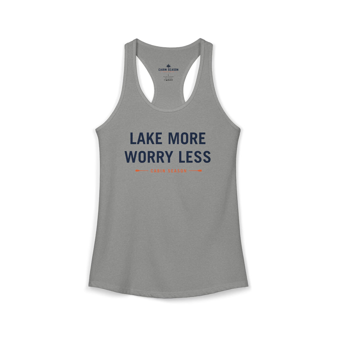 Lake More Worry Less Women&