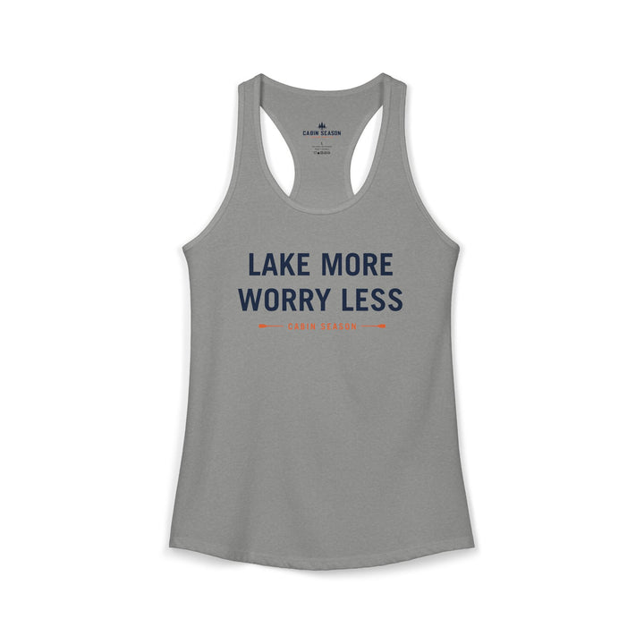 Lake More Worry Less Women&