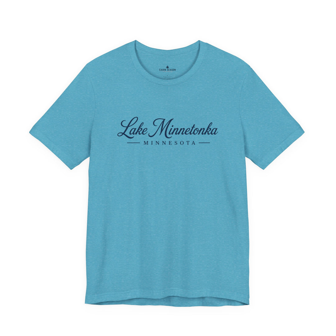 Lake Minnetonka Tee - Minnesota Lake Script Shirt