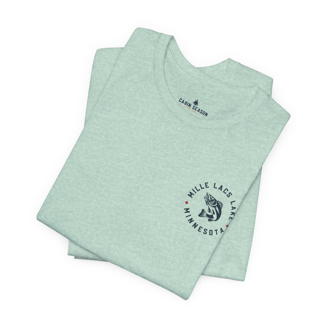 Mille Lacs Lake - Big Water Big Stories Tee