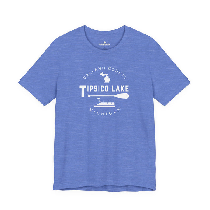 Tipsico Lake Tee — Oakland County Michigan Lake Shirt
