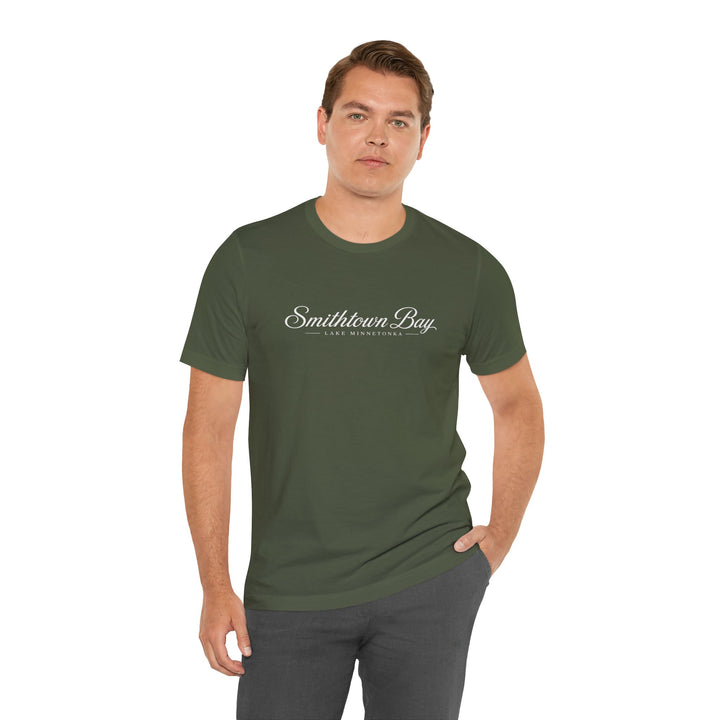 Smithtown Bay Script Tee - Lake Minnetonka Short Sleeve T-Shirt