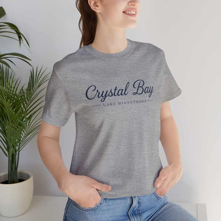 Crystal Bay Lake Minnetonka Tee - Lake Minnetonka Script T‑Shirt