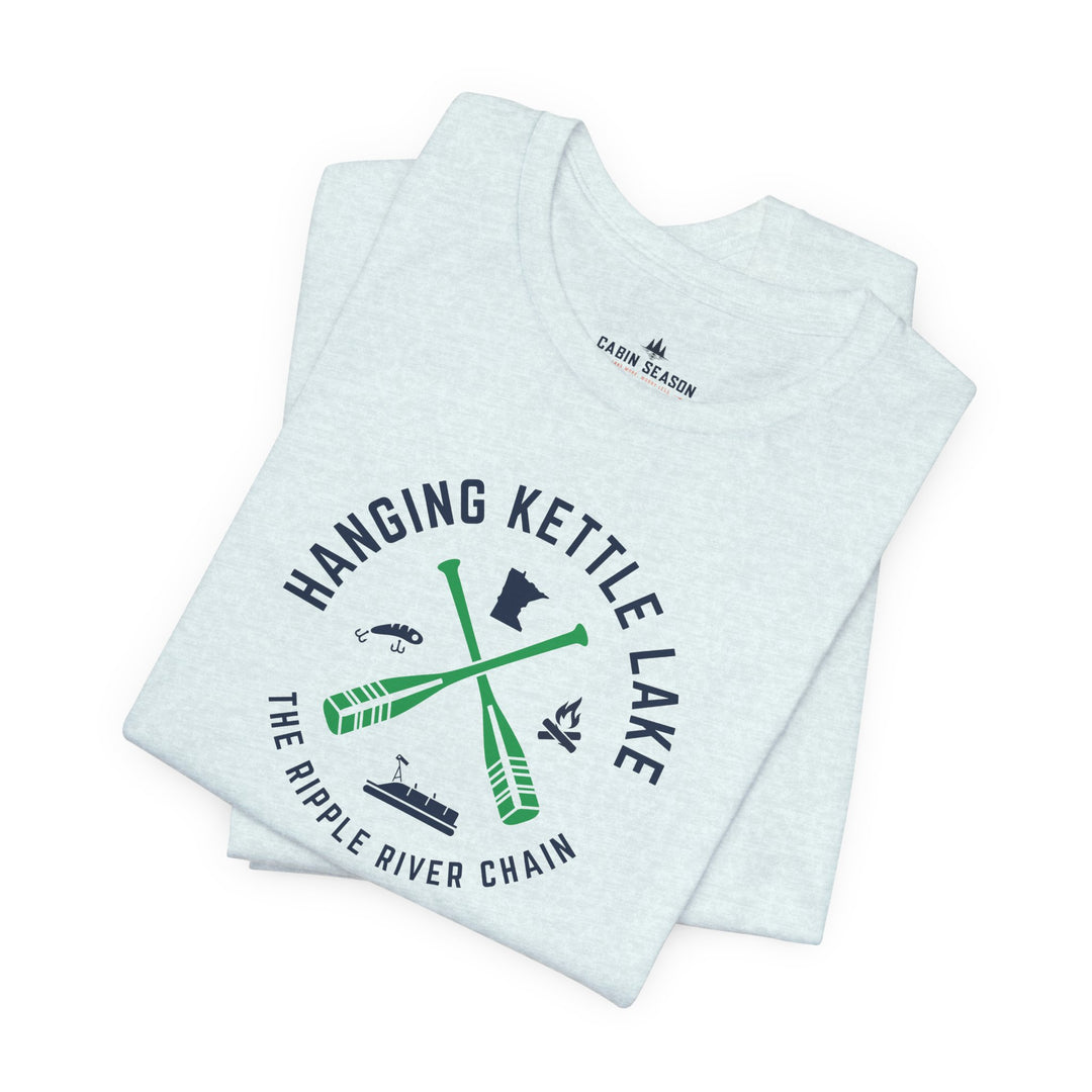 Hanging Kettle Lake - Ripple River Chain Tee