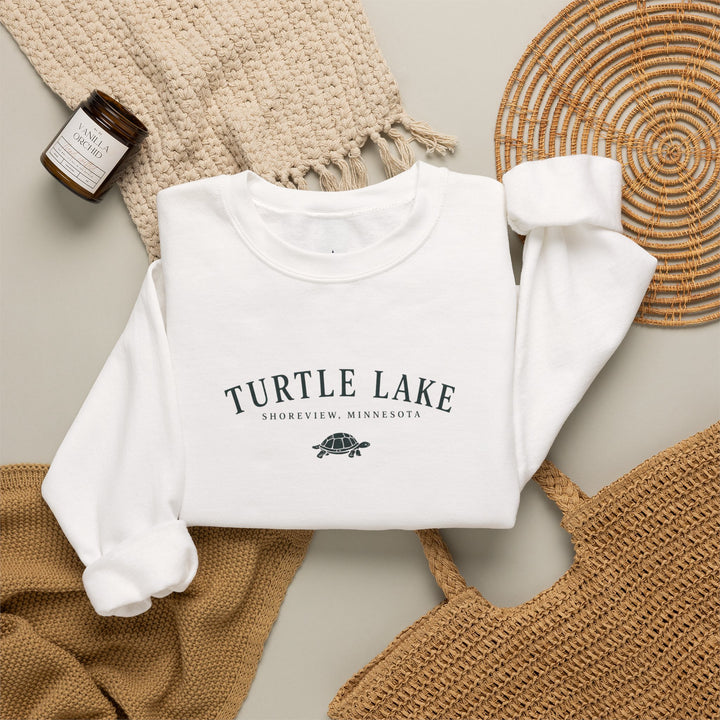 Turtle Lake Shoreview, Minnesota Crewneck Sweatshirt