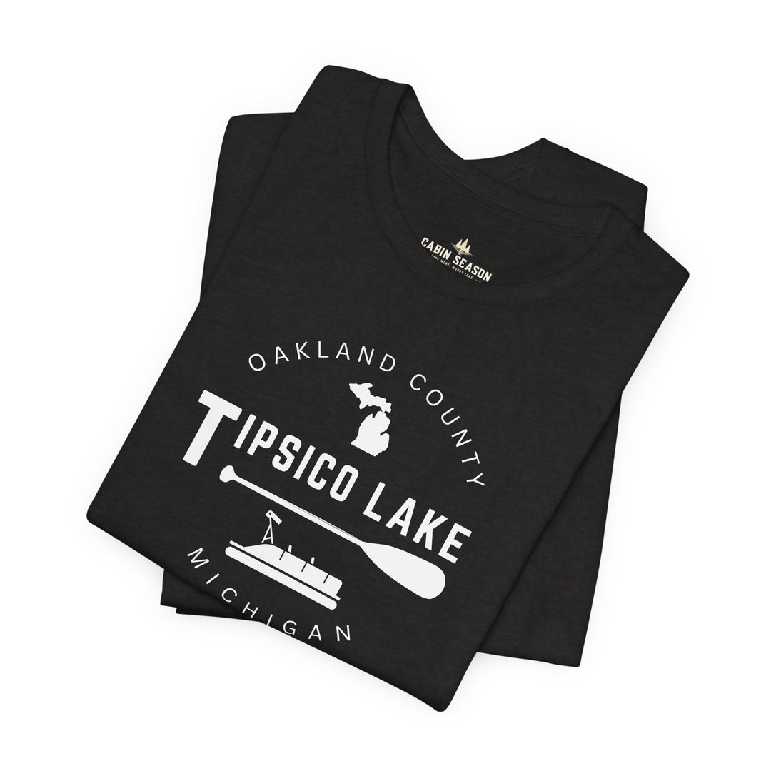Tipsico Lake Tee — Oakland County Michigan Lake Shirt