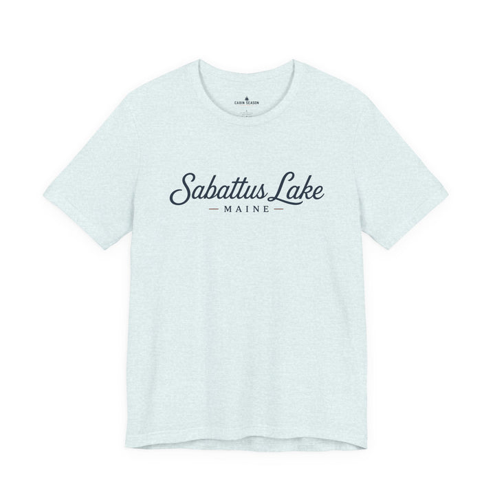 Sabattus Lake Maine Tee — Classic Maine Lake T‑Shirt