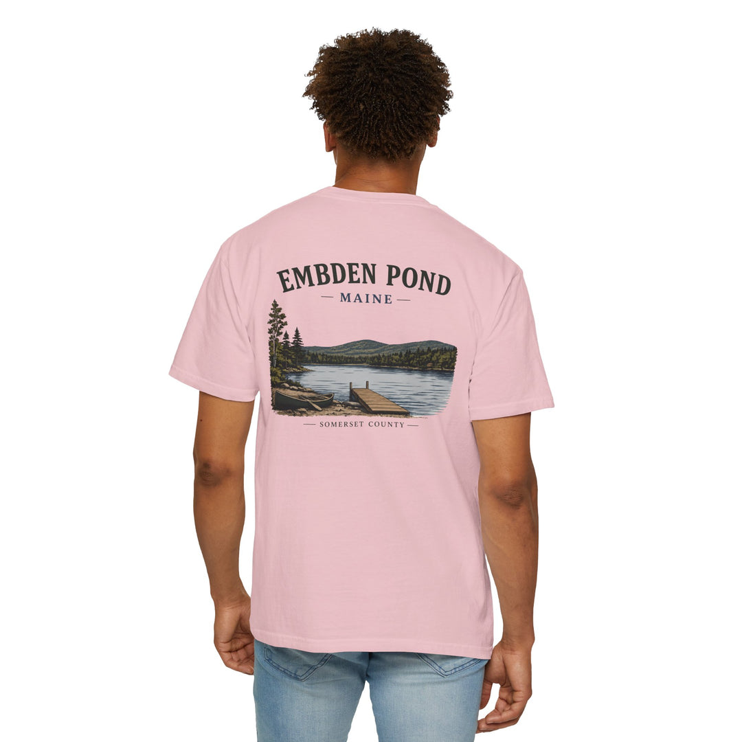 Embden Pond Maine T-Shirt — Scenic Lake Graphic Tee