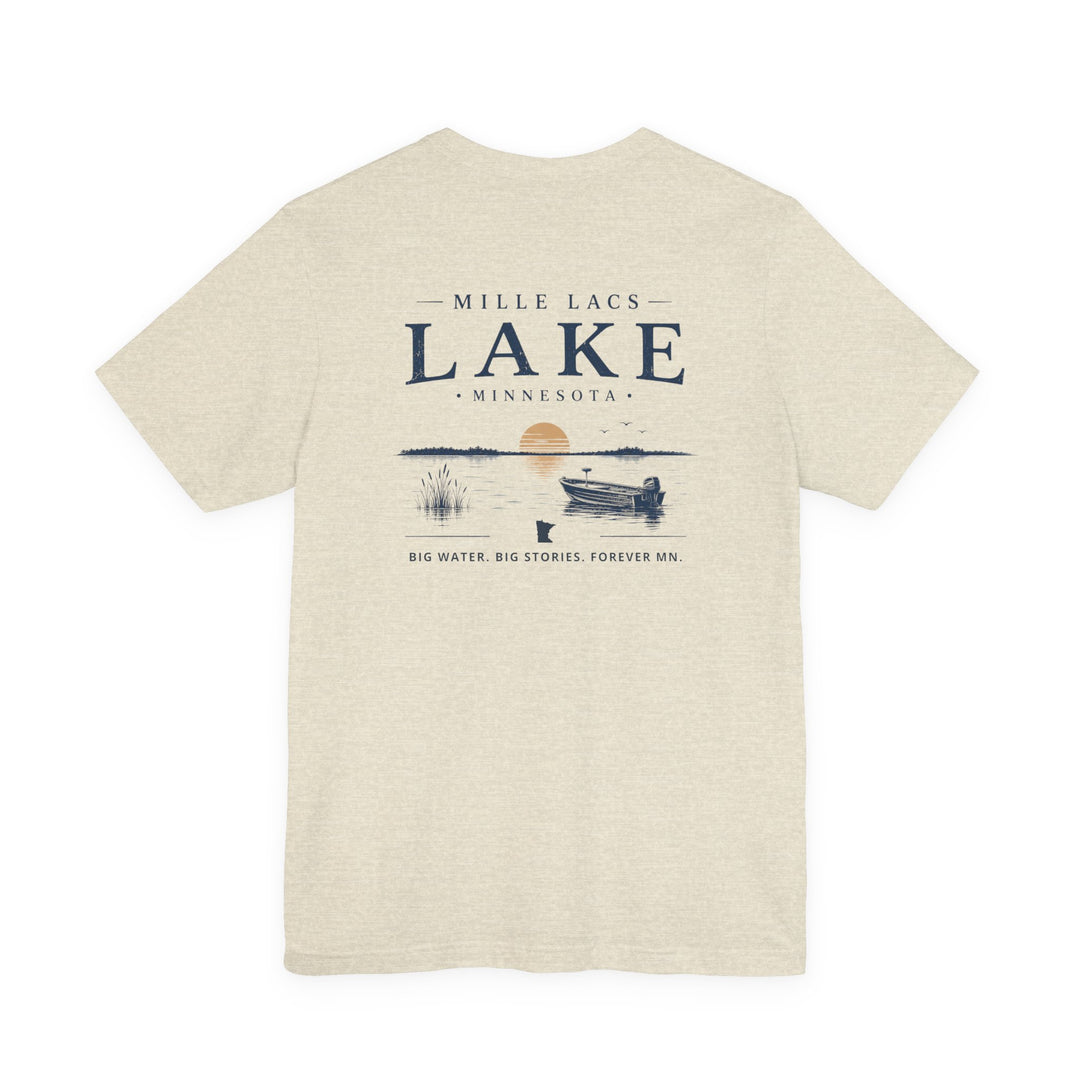 Mille Lacs Lake - Big Water Big Stories Tee