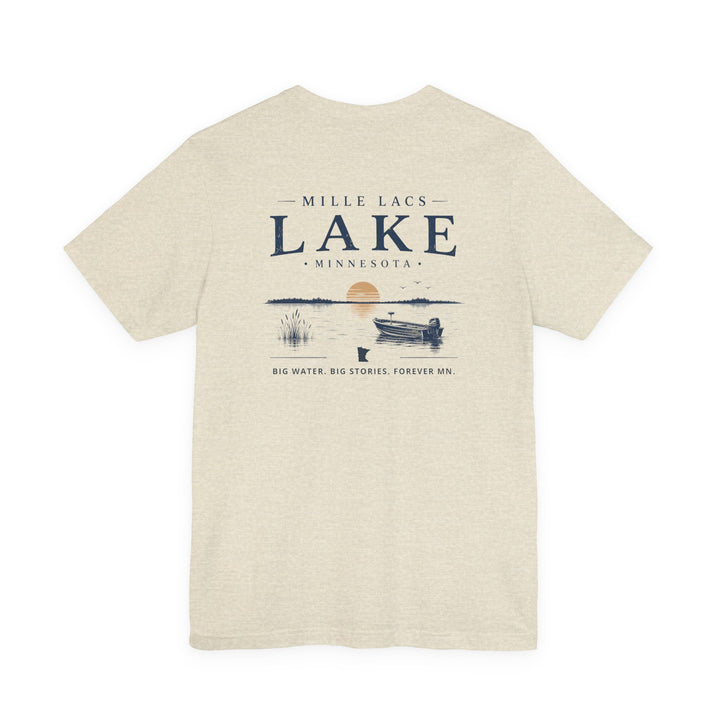 Mille Lacs Lake - Big Water Big Stories Tee