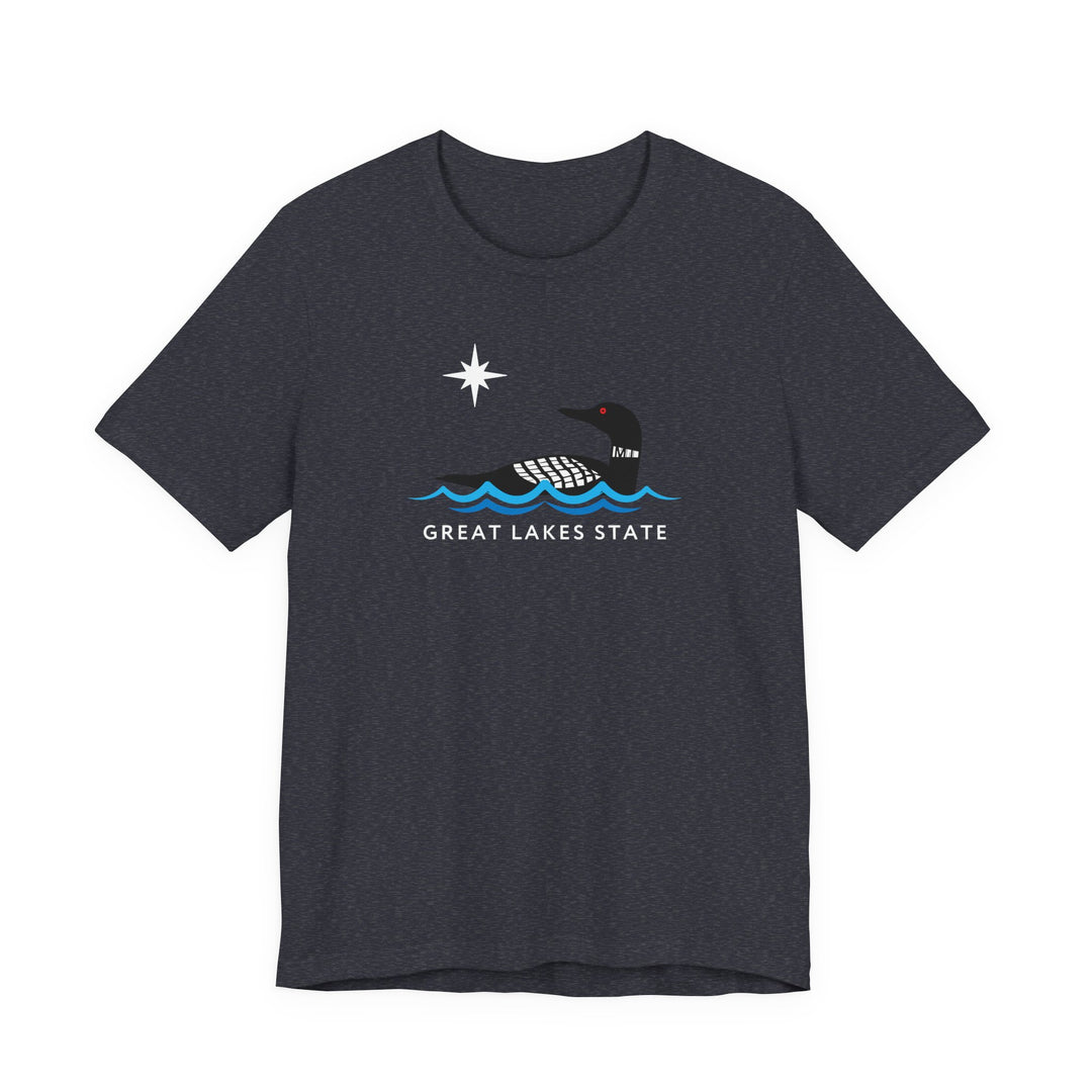 Michigan Great Lakes State Loon Tee
